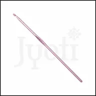 15798 Крючок в`язальний (алюміній) кольоровий 15см/3,50мм JYOTI