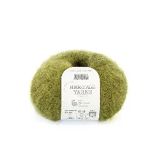 05 Aurora Moulinet пряжа (70%% кід мохер  30 %% шовк), колір Мох 25 г моток ROSARIOS