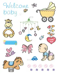 3905CS Набіор прозорих штампів Чарівна Мить