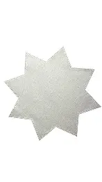 7019/100 заготовка для серветки в'язання гачком 32смх32см , канва Zweigart