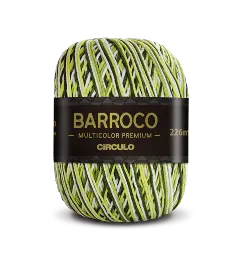 9391 BARROCO MULT. PREMIUM (100%% бавовна мерсерізована, 200гр. 226м. )