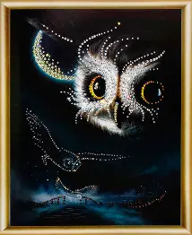 Rhinestone decoration kit KC-042 "Night flight"