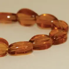 12035/111C,12X9MM,32шт/нитка Crystal Art намистини