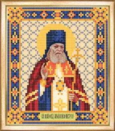 СБІ-048 Схема для вишивання бісером "Іменна ікона святий Лука"