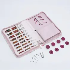 55506 Подарунковий набір знімних дерев'яних спиць Symfonie2 Deluxe довжиною 13 см KnitPro