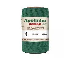 5286 APOLINHO 4(85%% бавовна , 15%%інші волокна 100гр. 156м.)