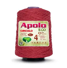 7136 APOLO ECO 4 пряжа (85%% бавовна, 15%% волокна, 600гр, 915м 1шт), бородовий