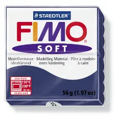 35/8020 Полімерна глина FIMO Soft, темно-синій (56г) STAEDTLER