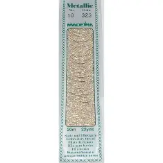 323 Madeira Metallic Perle №10, 2-х шарові, спіраль 20м.