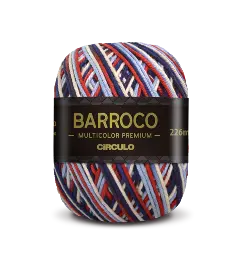 9642 BARROCO MULT. PREMIUM (100%% бавовна мерсерізована, 200гр. 226м. )