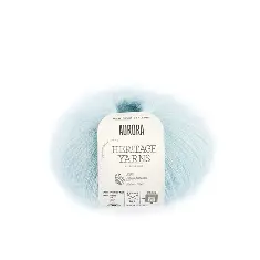 10405 Aurora пряжа (70%% вовна  30 %% шовк), колір блакитний 25 г моток ROSARIOS