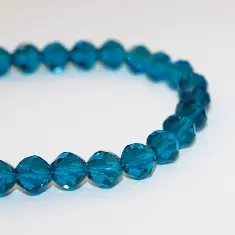 11389/114C,8MM,54шт/нитка Crystal Art намистини
