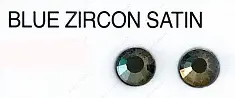 329SA BLUE ZIRCON SATIN стрази DMC+ термоклейові
