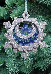 F-091 New Year's decoration kit "Snowflake"