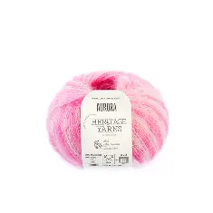 10105 Aurora Print пряжа (70%% кід мохер 30 %% шовк), колір Фуксія 25 г моток ROSARIOS