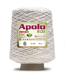20 APOLO ECO 6 (85%% бавовна, 15%% волокна, 600гр, 627м 1шт)