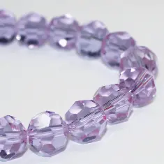 11324/013C,10MM,43шт/нитка Crystal Art намистини