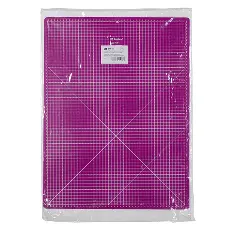 611467 Килимок для різання з шкалою см/дюйми, 45x60см (яскраво-рожевого кольору) Prym