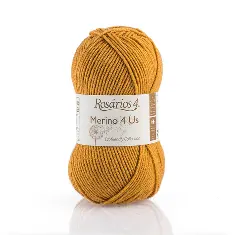 29 Merino 4 Us пряжа (100%% мериносова вовна - без мулесингу), колір Карамель 50 г моток ROSARIOS