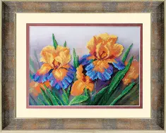 Набір для вишивання бісером Чарівна Мить Б-612 "Іриси"