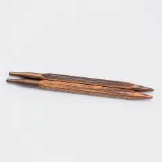 43041 Знімні кубічні дерев'яні спиці 4.00 мм Ginger Cubics KnitPro.