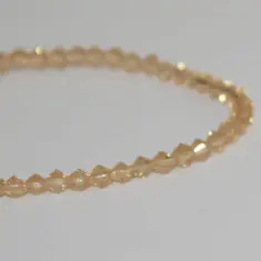 11299/020C,126шт/нитка Crystal Art намистини кришталеві