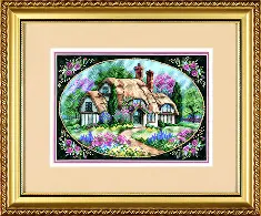 06710 Набір для вишивання хрестом DIMENSIONS Зачарований котедж • «Enchanted Cottage»
