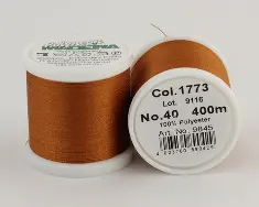 1773/9845 Polyneon №40 високоміцна вишивальна нитка, 100%% поліестер, 400 м