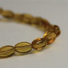 12024/111C,7X4MM,62шт/нитка Crystal Art намистини