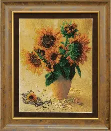 Beadwork kit B-503 "Sunflower seeds" 