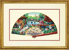 70-35327 Набір для вишивання хрестом DIMENSIONS Garden Fan "Садове віяло"