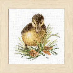 PN-0146975 Counted cross stitch kit LanArte "Duckling I"