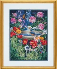 70-35288 Набір для вишивання хрестом Dimensions Чарівний сад, Garden Reflections