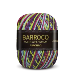 9438 BARROCO MULT. PREMIUM (100%% бавовна мерсерізована, 200гр. 226м. )