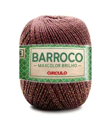 7311 BARROCO MAXCOLOR BRILHO (98%%бавовна, 2 %% металік 200 г,216 м)