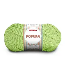 5741 FOFURA пряжа (100%% акрил, 100гр. 254м ), салатовий