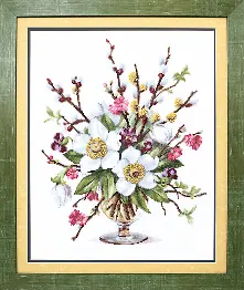 BT-146 Counted cross stitch kit Crystal Art "Willow"