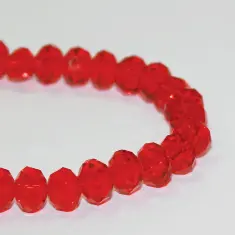 11311/109C,6X8 MM,72шт/нитка Crystal Art намистини