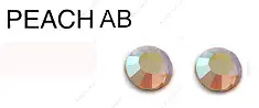 231AB PEACH AB стрази DMC+ фольговані