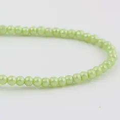 028PD,4mmrd [нитка 80см/210шт] Crystal Art намисто