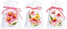 PN-0150042 Vervaco Bags "Echinacea and Butterflies"