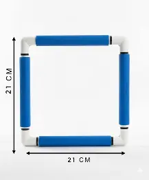 270-1/сині П`яльці з кліпсами Nurge 21х21 см