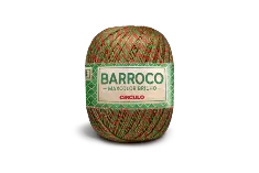 9818 BARROCO MAXCOLOR BRILHO (98%%бавовна, 2 %% металік 200 г,216 м)