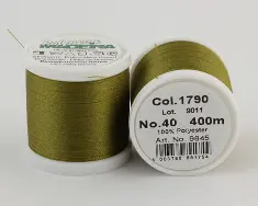 1790/9845 Polyneon №40 високоміцна вишивальна нитка, 100%% поліестер, 400 м