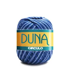 9172 DUNA пряжа (100%% мерсиризована бавовна, 100гр. 170м. ), різнокольоровий
