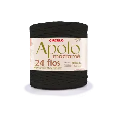 8990 APOLO MACRAME (85%% бавовна, 15%% інші волокна, 800г, 225 м 1 шт)