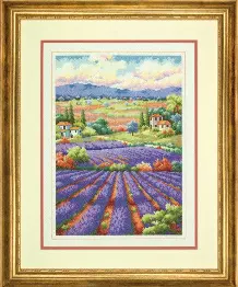 70-35299 Набір для вишивання хрестом DIMENSIONS Лавандові поля • Fields of Lavender