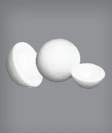 OPAL30U Пінопластове заготовлення, сфера (2 частини) 30см
