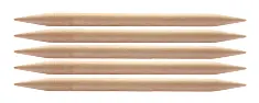 35127 Спицы носочные Basix Birch Wood KnitPro, 20 см, 12.00 мм