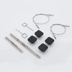 36287 Міні-набір знімних спиць Mindful Petite Combo діаметром 2,00 мм KnitPro, довж.5 см і 7,5 см
